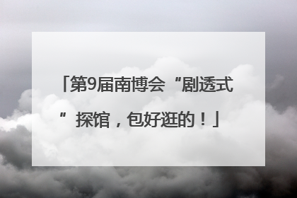 第9届南博会“剧透式”探馆，包好逛的！