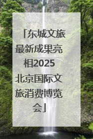 东城文旅最新成果亮相2025北京国际文旅消费博览会