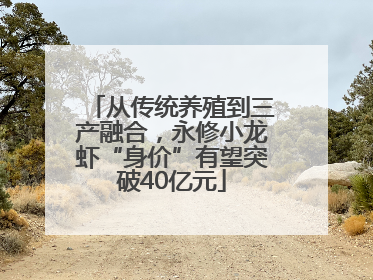 从传统养殖到三产融合，永修小龙虾“身价”有望突破40亿元