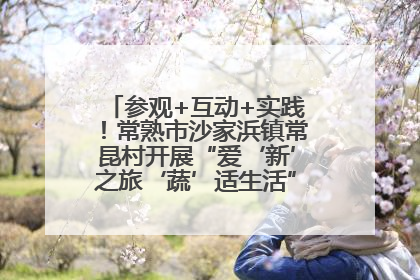 参观+互动+实践！常熟市沙家浜镇常昆村开展“爱‘新’之旅‘蔬’适生活”参观学习活动