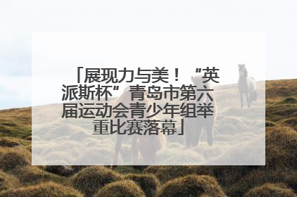 展现力与美！“英派斯杯”青岛市第六届运动会青少年组举重比赛落幕