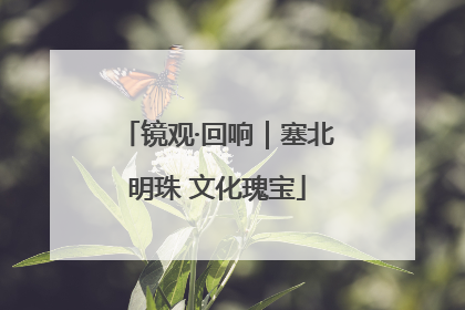 镜观·回响｜塞北明珠 文化瑰宝