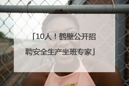 10人！鹤壁公开招聘安全生产坐班专家